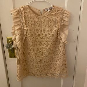 Light Pink Detailed Blouse
